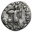 Bactria Indo-Greeks AR Drachm Hermaeus II (90-70 BC) VG-XF