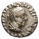 Bactria Kingdom AR Drachm Hermaios (40-1 BC) VG-VF