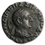 Bactria Kingdom AR Tetradrachm Hermaios Soter (105-90 BC) VF