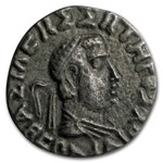 Bactria Kingdom AR Tetradrachm Hermaios Soter (105-90 BC) VF