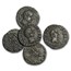 Bactria Kingdom AR Tetradrachm Hermaios Soter (105-90 BC) VF