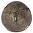 Bactrian Kingdom AR Tetradrachm Antimachus (180-165 BC) Ch XF NGC