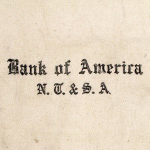 Bank of America Canvas Bag (USED) Bank of America Canvas Bag (USED)