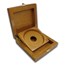 Bank of Mexico Kilo Silver Libertad Wood Display Box (Empty)
