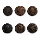 Barbaric Issued Roman Bronze Coins (3rd-5th c. AD) (Avg. Circ.)