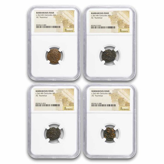 Barbarous Issue AE Nummus (3rd-4th century AD) NGC (Random)