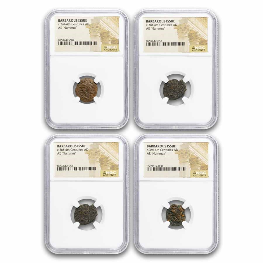 Barbarous Issue AE Nummus (3rd-4th century AD) NGC (Random)