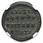 Barbarous Issue AE Nummus (4-5th century AD) Ch XF* NGC