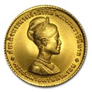 BE2511/1968 Thailand Gold 150 Baht BU