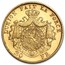 Belgium Gold 20 Francs Leopold II (1867-1882) Avg Circ