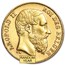 Belgium Gold 20 Francs Leopold II (1867-1882) Avg Circ