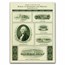 BEP Souvenir Card B52 Visitors Center Washington DC Vignettes