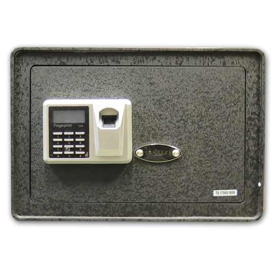 Biometric Security Safe - 0.57 Cubic Feet Storage