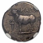 Bithynia, Calchedon AR Drachm (c. 4th Century BC) XF NGC
