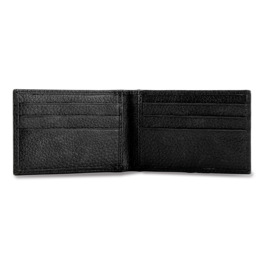Buy Black Leather Bi-fold Wallet Money Clip Online | Money Clips | APMEX Quality Gold TPI