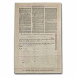 Bond Stores, Incorporated Stock Certificate (Red)