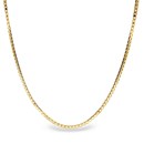 Box Chain 14k Gold Necklace - 20 in.