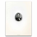 Bureau Of Engraving & Printing Abraham Lincoln 9"x12" Print