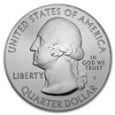 Burnished 5 oz Silver ATB Random Park BU (Scruffy)