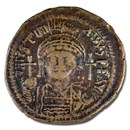 Byzantine 40 Nummi Justinian I 527-565 AD Ch VF (Constantinople)