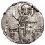 Byzantine AR Basilicon And. II & Mich. IX (1294-1320) Ch XF NGC