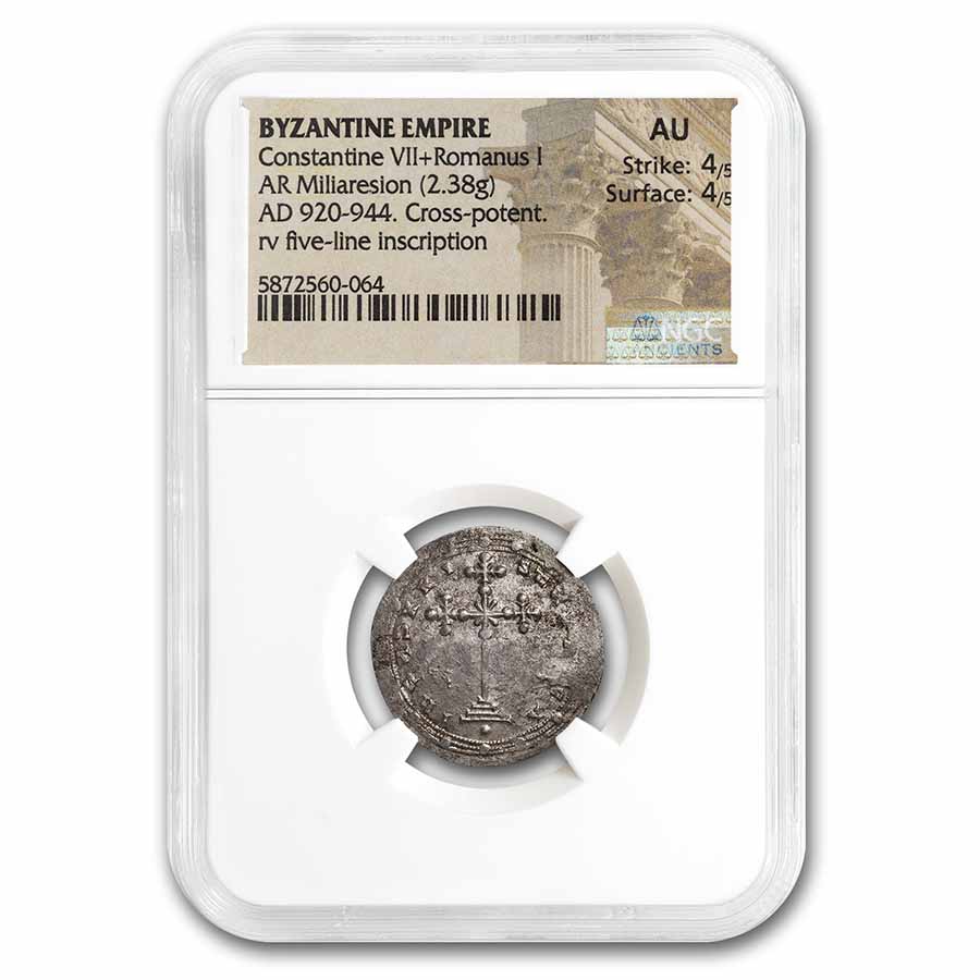 Buy Byzantine AR Millaresion Constantine VII (920-944 AD) AU