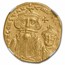 Byzantine AV Constans II, Constant. IV (654-668 AD) AU NGC S-959