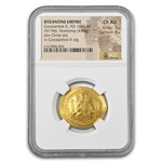 Byzantine AV Hist. Constantine X (1059-67 AD) Ch AU NGC (5/4)