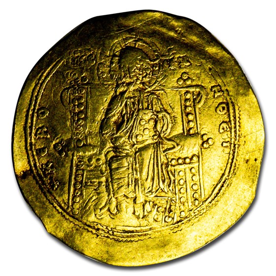 Byzantine AV Hyperpyron John II Comnenus (1118-1143 AD) Ch VF Byzantine AV Hyperpyron John II Comnenus (1118-1143 AD) Ch VF