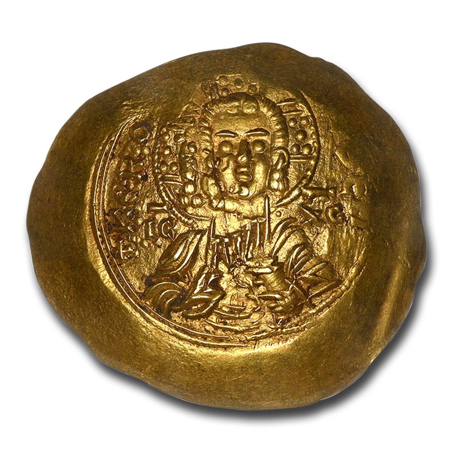 Byzantine AV Hyperpyron Manuel I (1143-1180 AD) Ch AU NGC