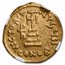 Byzantine AV Solidus Heraclius Hera+Her (632-641 AD) XF NGC