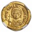 Byzantine AV Solidus Justinian I (527-565 AD) MS NGC (S-549)