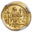 Byzantine AV Solidus Justinian I (527-565 AD) MS NGC (S-549)