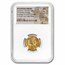 Byzantine AV Solidus Justinian I (527-565 AD) MS NGC (S-549)