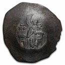 Byzantine Billon Aspron Trachy Manuel I (1143-1180 AD) XF