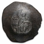 Byzantine Billon Aspron Trachy Manuel I (1143-1180 AD) XF