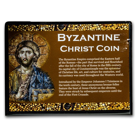 Byzantine Bronze Folles Christ Coin Album Byzantine Bronze Folles Christ Coin Album