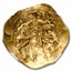 Byzantine EL/AV Hyperpyron Andronicus II (1294-1320 AD) Ch XF NGC