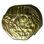 Byzantine EL/AV Hyperpyron Andronicus II (1295-1320 AD) VF