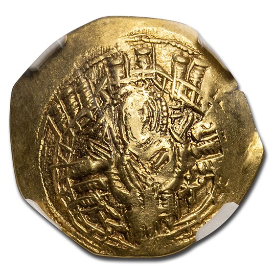 Byzantine EL/AV Hyperpyron Michael VIII (1261-1282 AD) AU NGC Byzantine EL/AV Hyperpyron Michael VIII (1261-1282 AD) AU NGC
