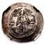 Byzantine EL Hyperpyron Isaac II (1185-1195 AD) AU NGC 4/3