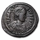 Byzantine Empire 40 Nummi Justinian I 527-565 AD Ch VF (Sear-62)