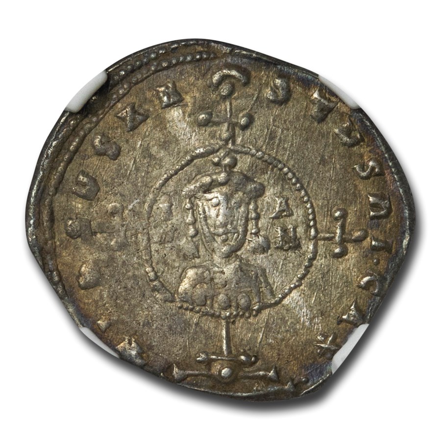 Byzantine Empire AR Miliaresion John I (969-976 AD) Ch VF NGC