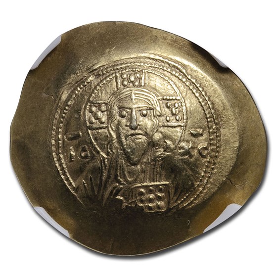 Byzantine Empire AV Hist Nom Michael VII (1071-1078 AD) AU NGC Byzantine Empire AV Hist Nom Michael VII (1071-1078 AD) AU NGC