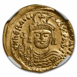 Byzantine Empire AV Solidus Heraclius (610-641 AD) MS (Sear-730)