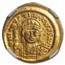 Byzantine Empire AV Solidus Justin II (565-578 AD) MS NGC (S-347)