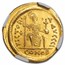 Byzantine Empire AV Solidus Justin II (565-578 AD) MS NGC (S-347)