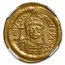 Byzantine Empire AV Solidus Justinian I 527-65 AD Ch XF NGC S-140