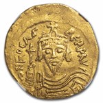 Byzantine Empire AV Solidus Phocas (602-610 AD) Ch VF NGC