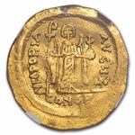 Byzantine Empire AV Solidus Phocas (602-610 AD) Ch VF NGC